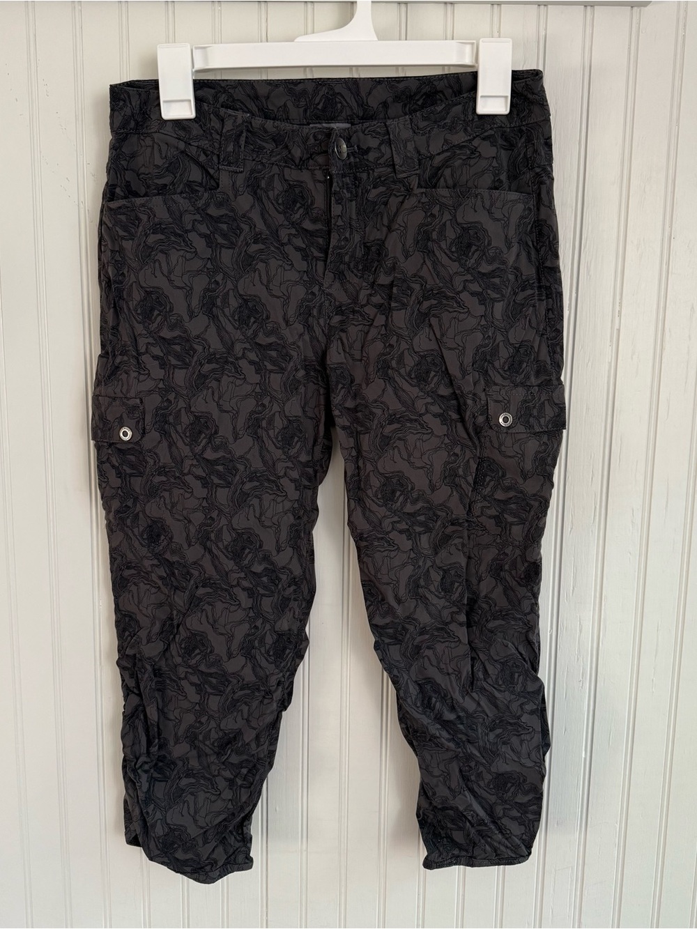 Eddie Bauer Black Utility Cargo Pants Size 4